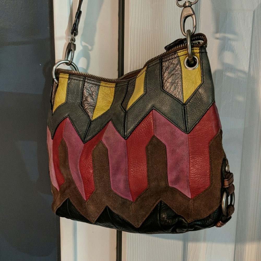 Fossil Patchwork Purse